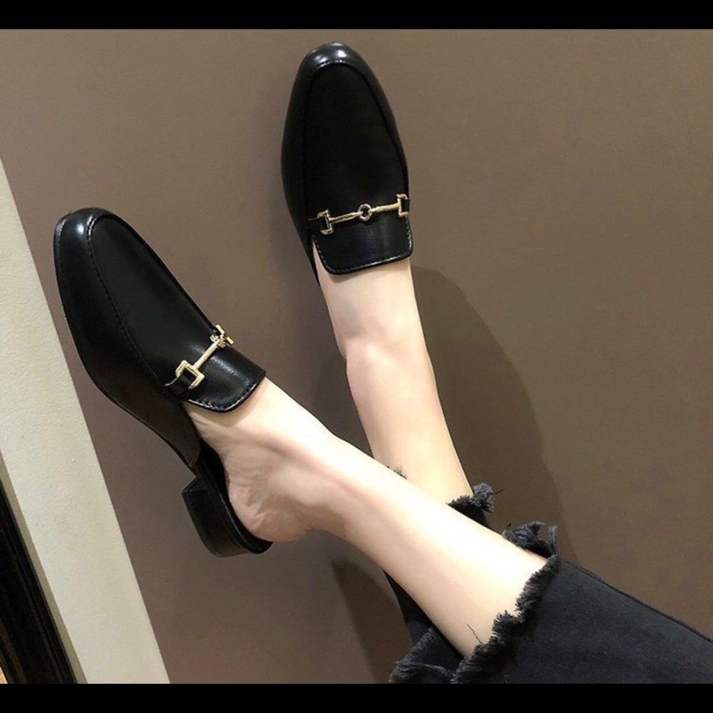 Black mule loafers - Picture 2 of 5